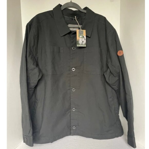 Royal Robbins Men’s 2XL Billy Goat II Canvas Jacket Brown Flannel Lined Coat - Picture 2 of 11